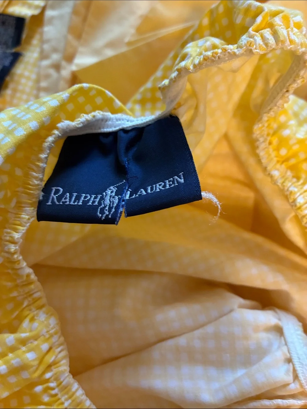 Ralph Lauren bright yellow
